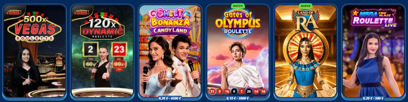 Casino en vivo SG Casino